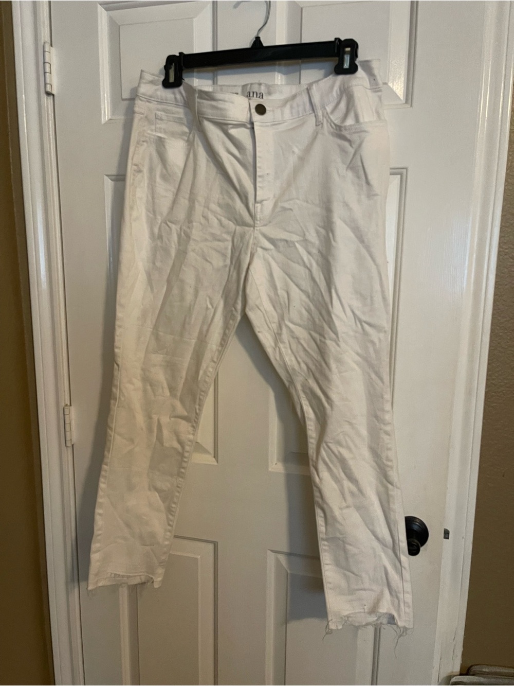 a.n.a White High Rise Jeggings